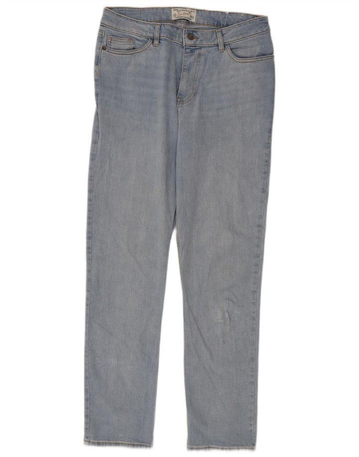 Fat Face Dame Chesham Girlfriend Slim Jeans UK 12 Medium W32 L29 Blå