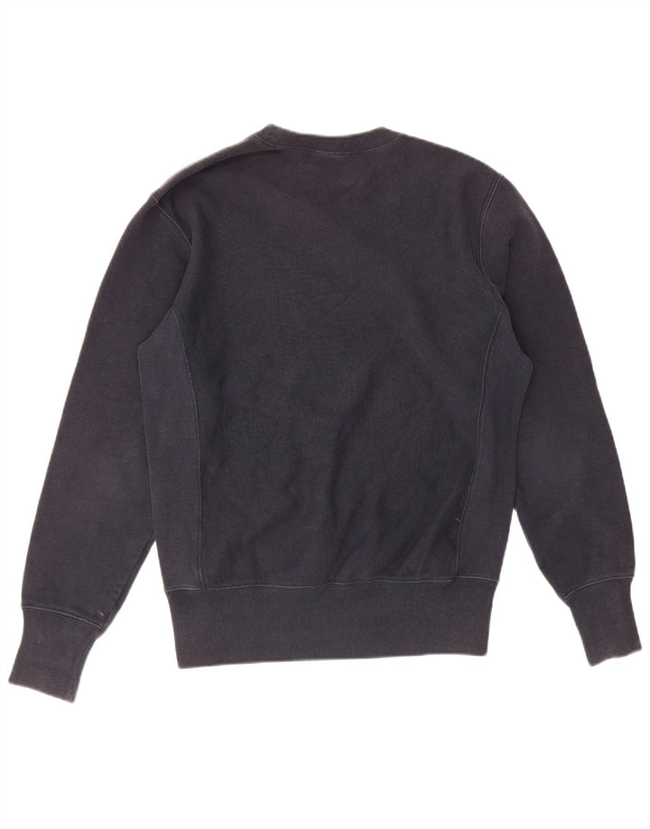 Champion Herre sweatshirt Jumper lille marineblå bomuld