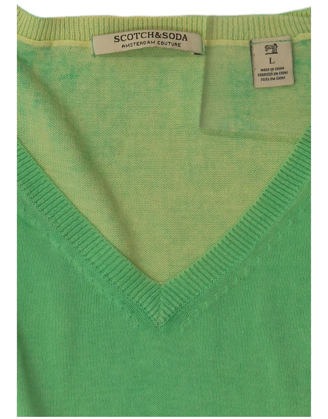 SCOTCH & SODA Herre V-hals sweater Stor Grøn