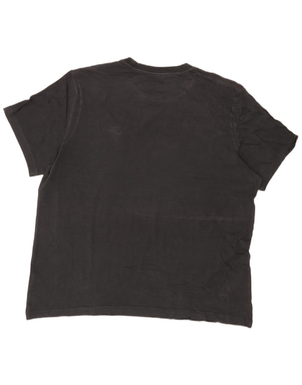 Nike T-shirt top til mænd XL sort bomuld