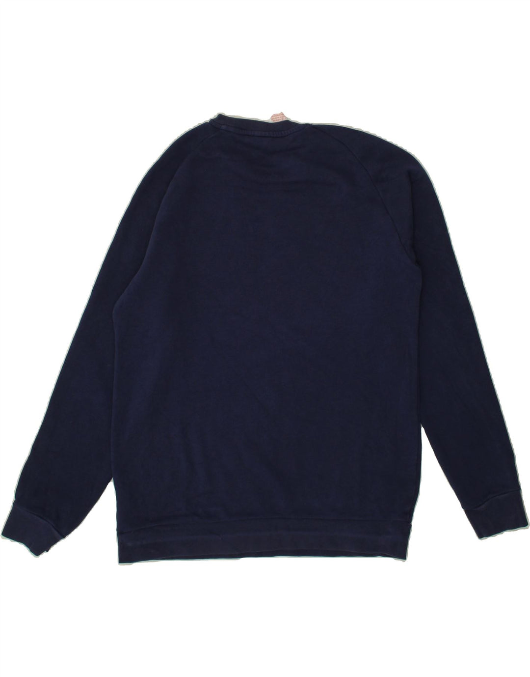 ADIDAS Boys Sweatshirt Jumper 15-16 Years Navy Blue Cotton Vintage Adidas and Second-Hand Adidas from Messina Hembry 