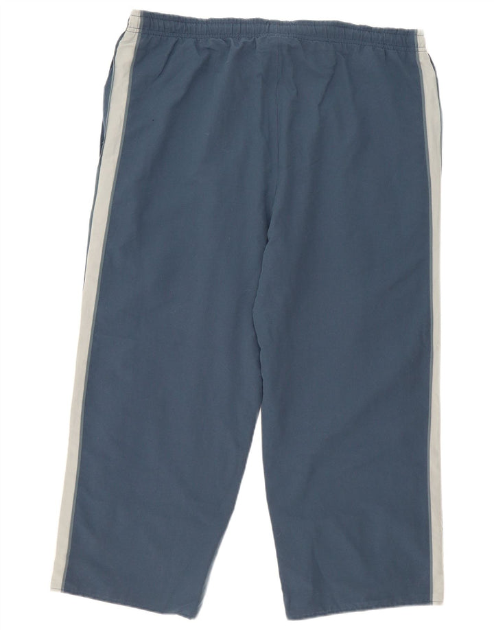 Reebok Træningsdragt bukser til mænd Large Navy Blue Colourblock Polyester