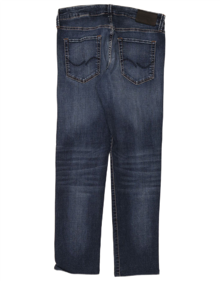 JACK & JONES Herre GLENN Slim Jeans W30 L30 Blå