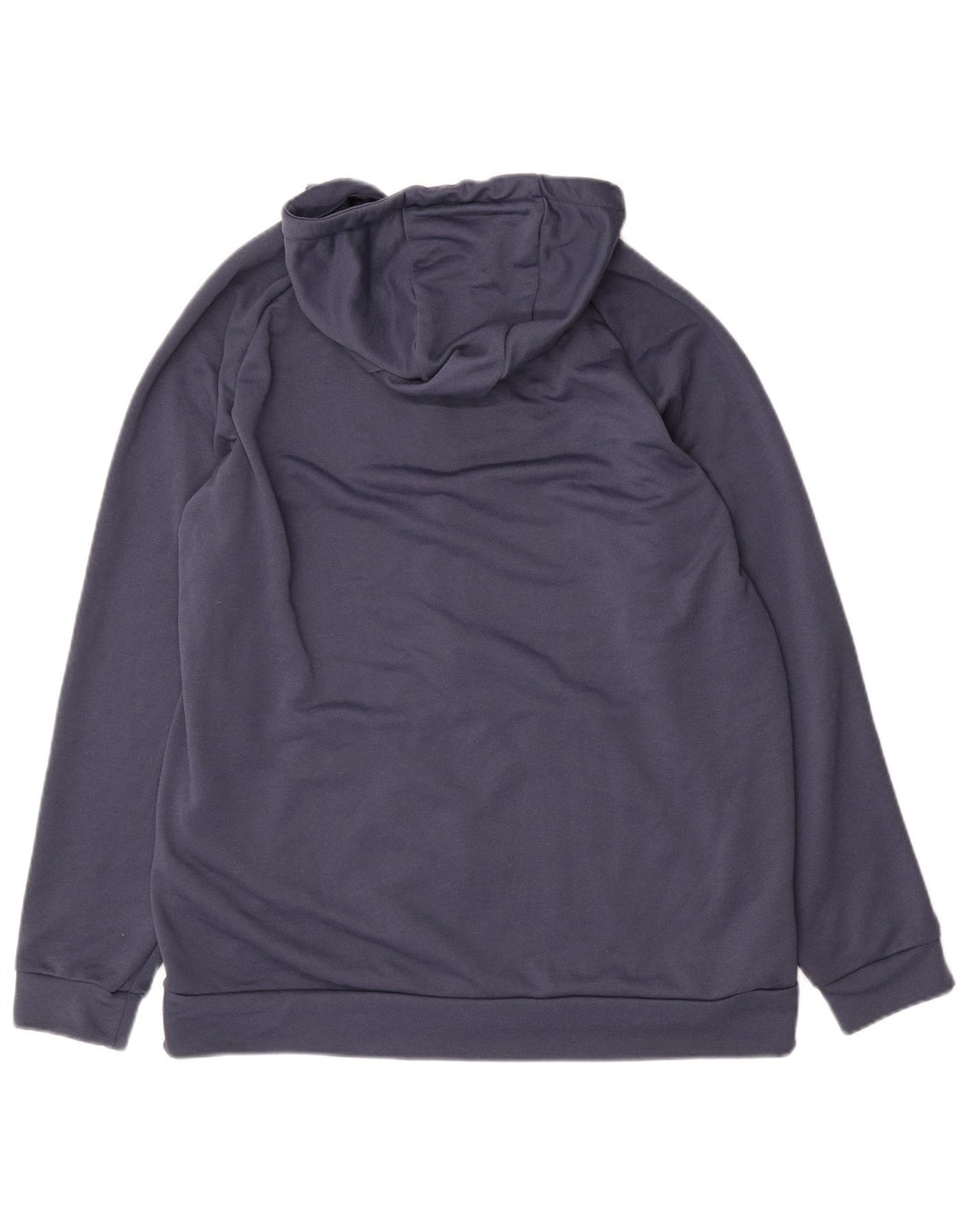 Nike Herre Dri Fit Hættetrøje Sweater med lynlås Large Marineblå