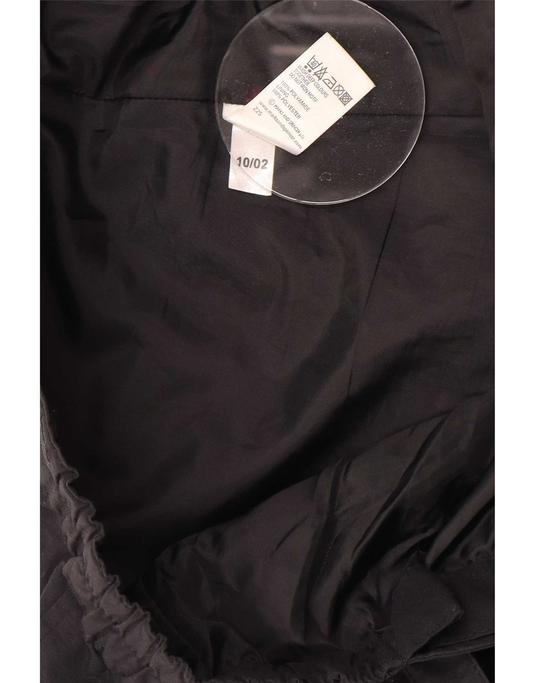 Marks & Spencer Herre Windbreaker Bukser Large W36 L31 Sort Polyamid