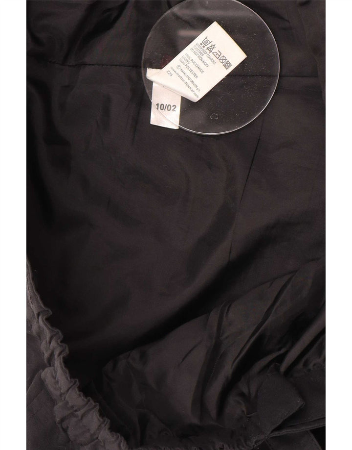 Marks & Spencer Herre Windbreaker Bukser Large W36 L31 Sort Polyamid