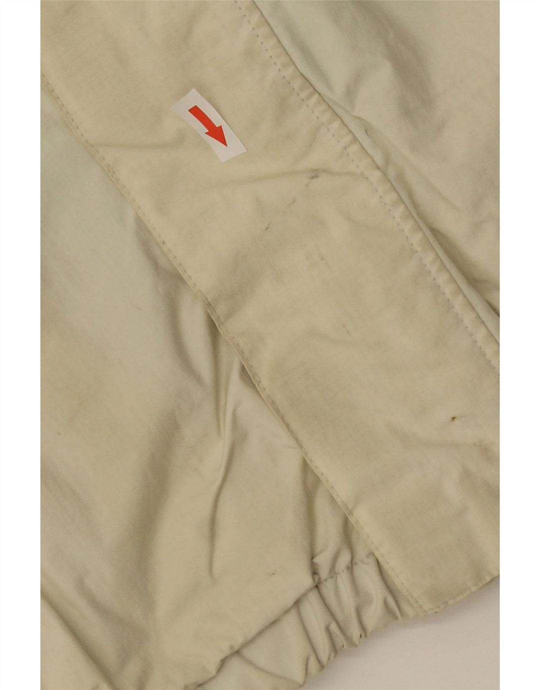Henri Lloyd Herre Bomber Windbreaker Jacket UK 38 Medium Beige Polyester