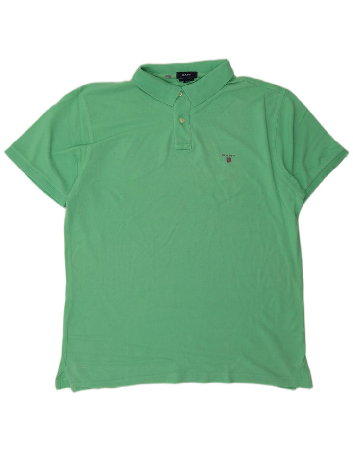 GANT Polo Shirt til mænd XL Grøn Bomuld