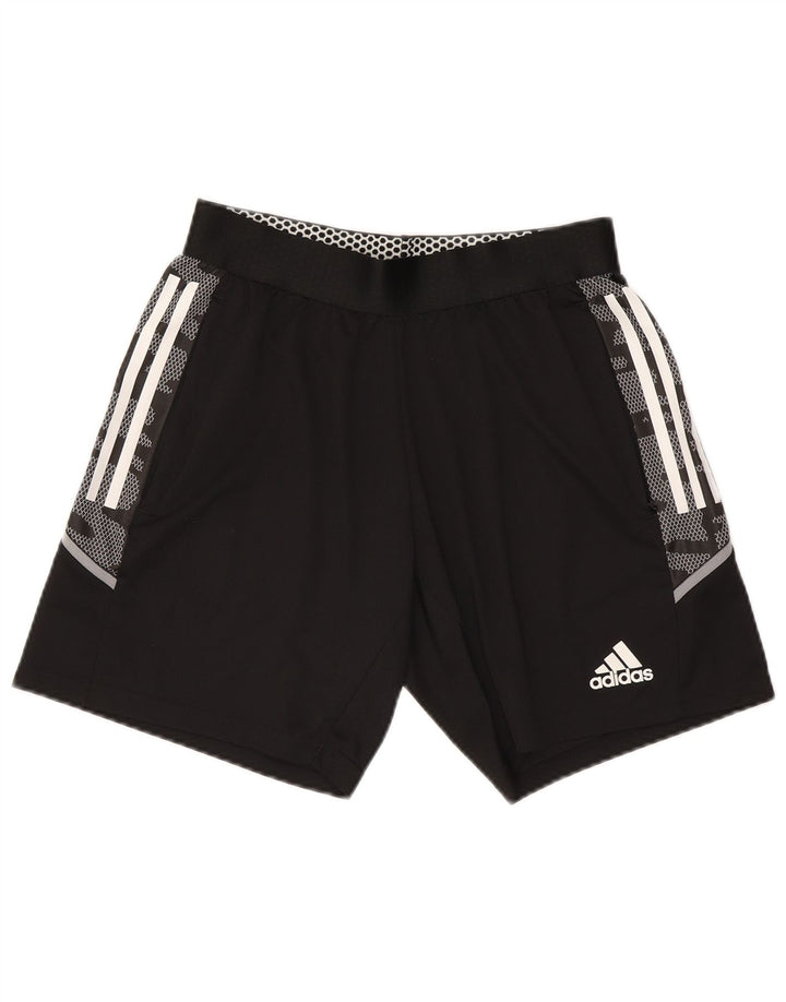 Adidas Herre Sportshorts Medium Sort Camouflage Polyester