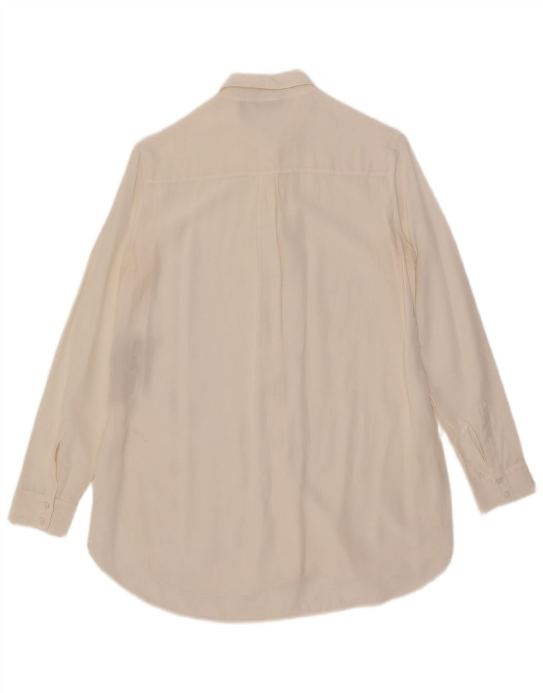 Massimo Dutti Dame Skjorte Bluse EU 36 XS Hvid Silke