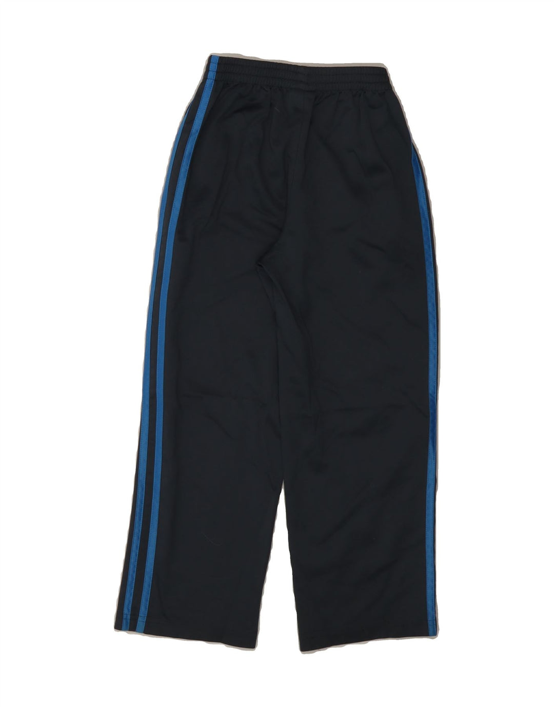 ADIDAS Boys Tracksuit Trousers 6-7 Years Navy Blue Polyester Vintage Adidas and Second-Hand Adidas from Messina Hembry 