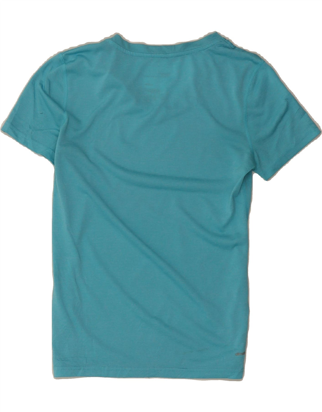 ADIDAS Womens Climalite T-Shirt Top UK 10 Small Blue Polyester Vintage Adidas and Second-Hand Adidas from Messina Hembry 