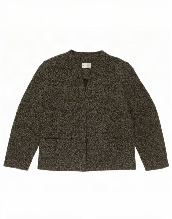 Eastex Dame Blazer Jacket UK 18 XL Grøn Flecked Polyester