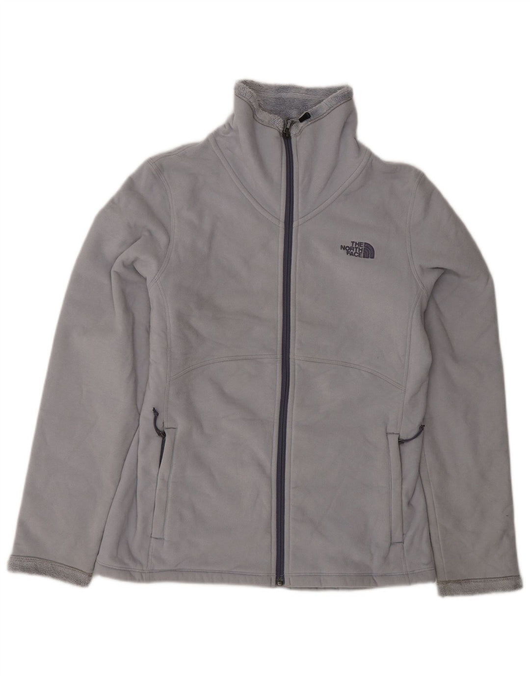 THE NORTH FACE Fleecejakke til kvinder UK 14 Medium Grå Polyester