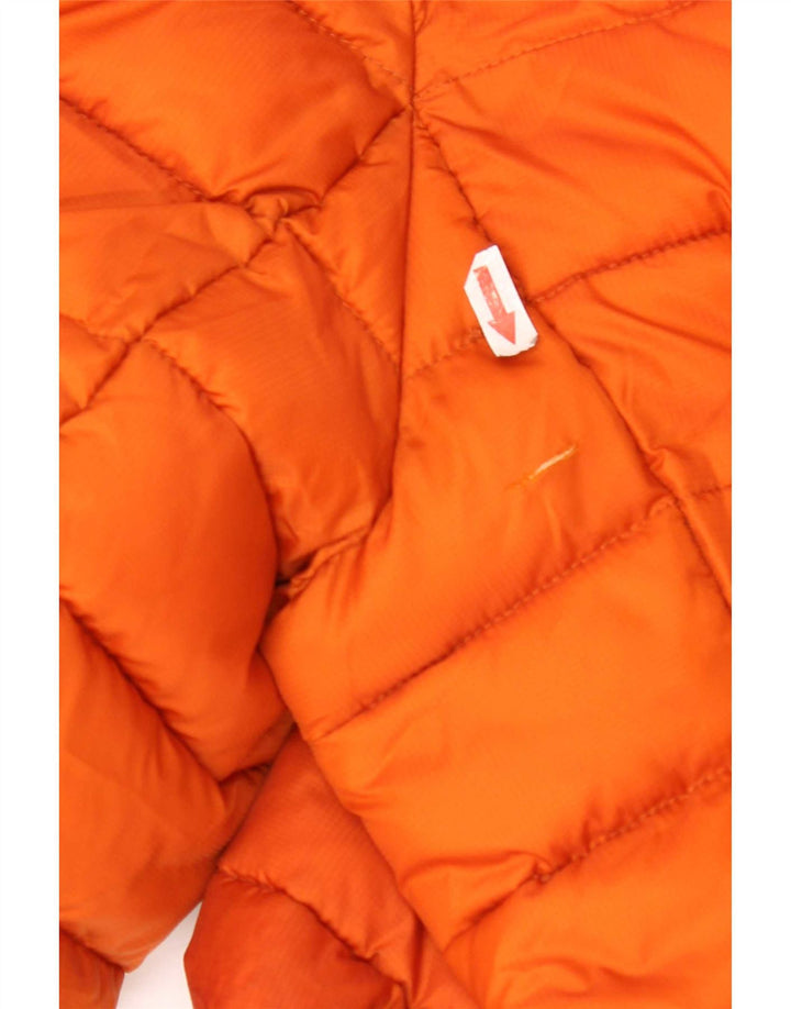 North Sails Herre hættepolstret jakke UK 40 Large Orange Polyester