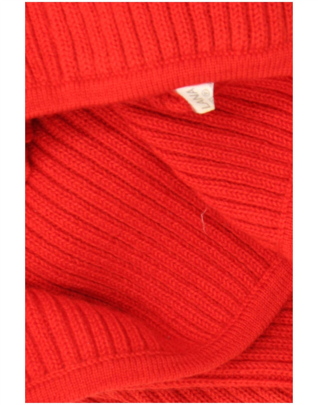 Vintage dame cardigan sweater UK 10 Lille rød uld
