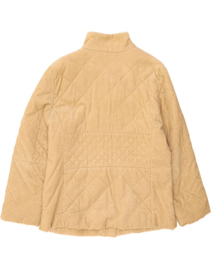 BLUE MOTION Womens Oversized Corduroy Jacket Size 40/42 Medium Beige Vintage Blue Motion and Second-Hand Blue Motion from Messina Hembry 