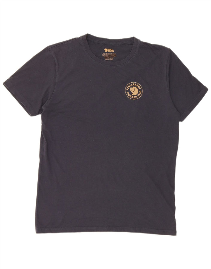 Fjall Raven Herre T-Shirt Top Medium Sort Bomuld