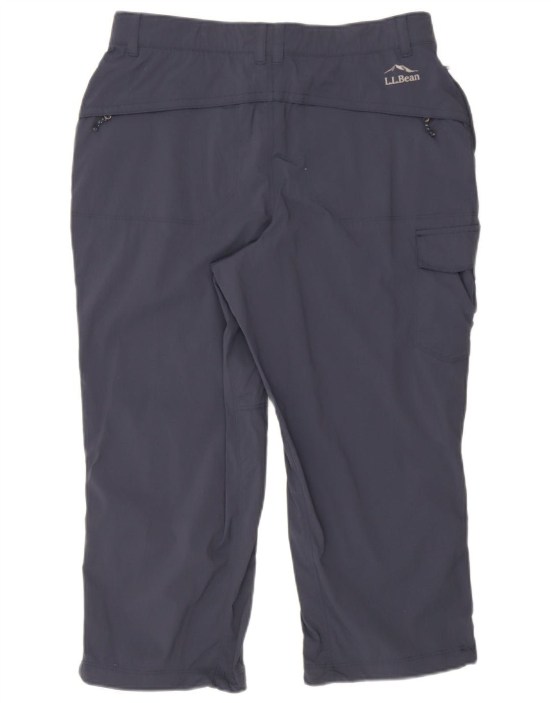 L.L.Bean Herre Cargo Capri Bukser Medium W32 L22 Marineblå Nylon