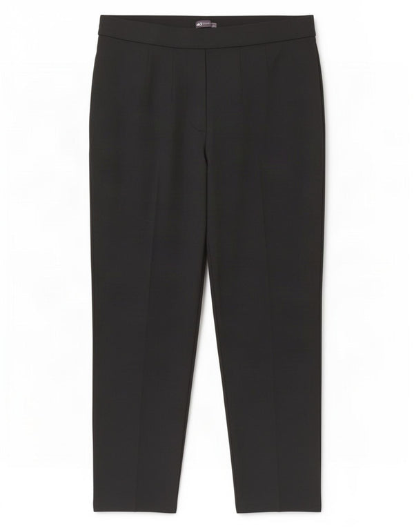 Marks & Spencer Kvinder tilspidsede fritidsbukser UK 20 2XL W40 L30 Sort