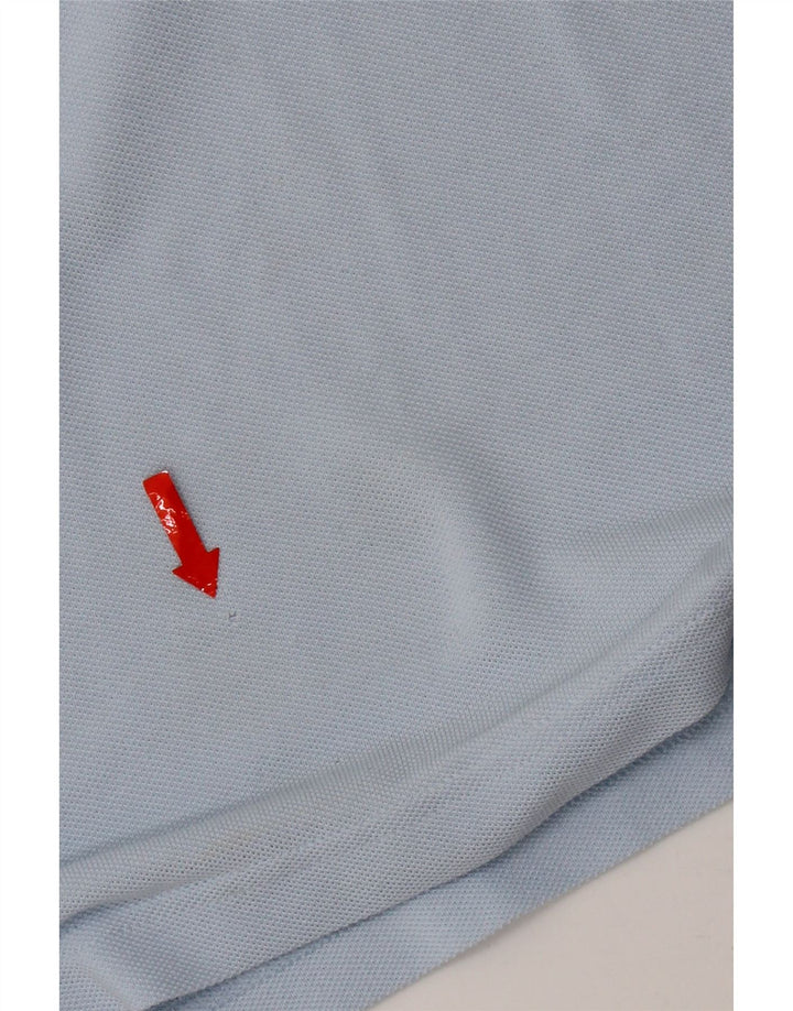 Lacoste Dame Polo Shirt Størrelse 44 Stor Blå Bomuld