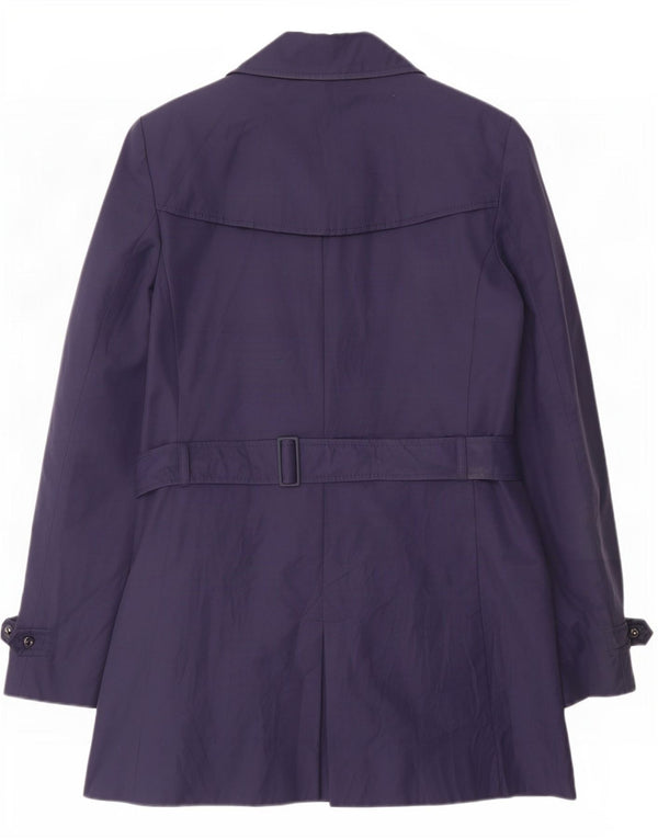 Tommy Hilfiger Trench Coat til kvinder UK 16 Stor marineblå bomuld