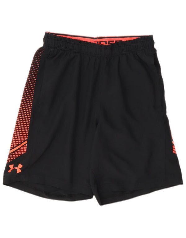 Under Armour Herre Heat Gear Sports Shorts Small Black Colourblock