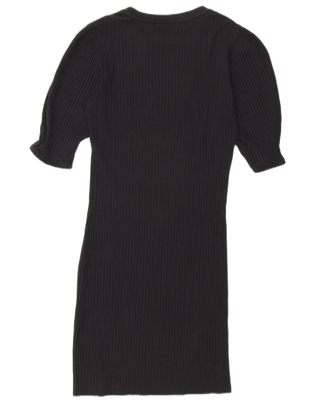 Zara Womens Bodycon Dress UK 14 Large Black