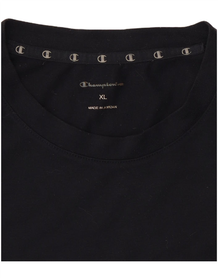 Champion Herre grafisk T-shirt top XL marineblå
