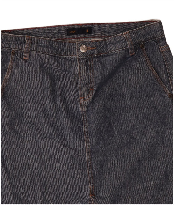 J. CREW Dame denimnederdel US 4 Small W30 Blue Cotton