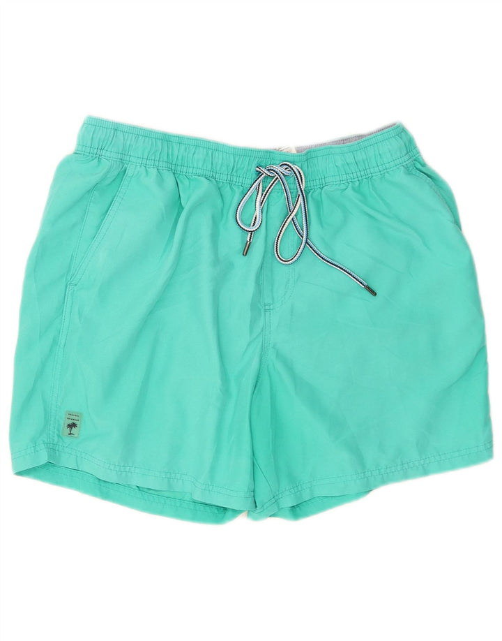 Marks & Spencer Badeshorts til mænd Stor turkis bomuld