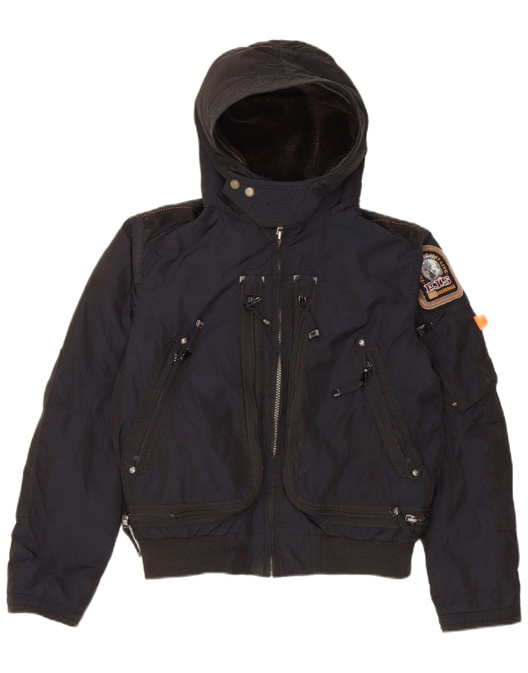 Parajumpers drenge hættepolstret jakke 11-12 år Lille marineblå polyester