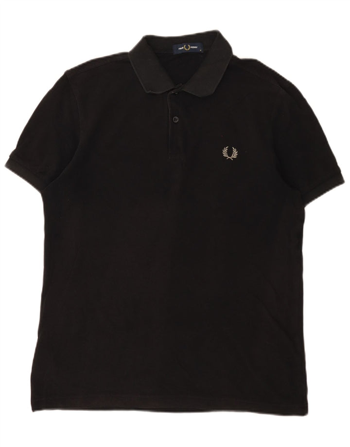 Fred Perry Herre poloshirt Medium Sort Bomuld