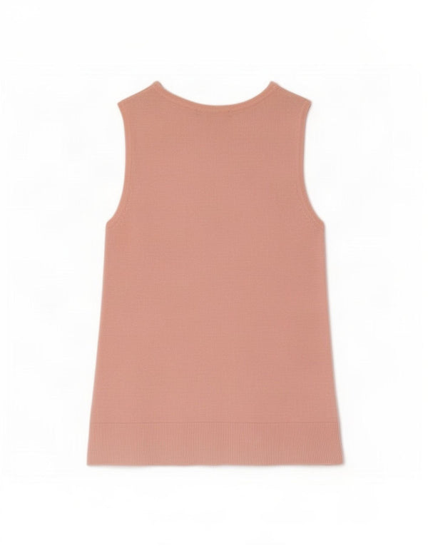Marks & Spencer Damevest Top UK 12 Medium Pink Viscose