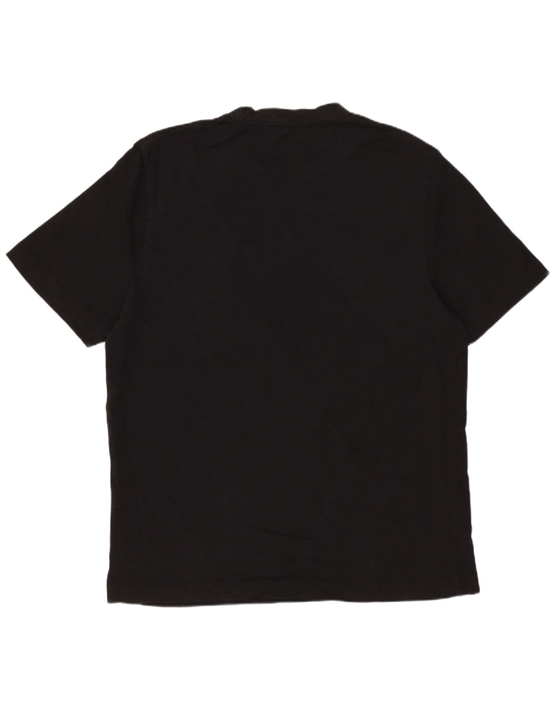 ZARA Herre T-Shirt Top XL Sort Bomuld