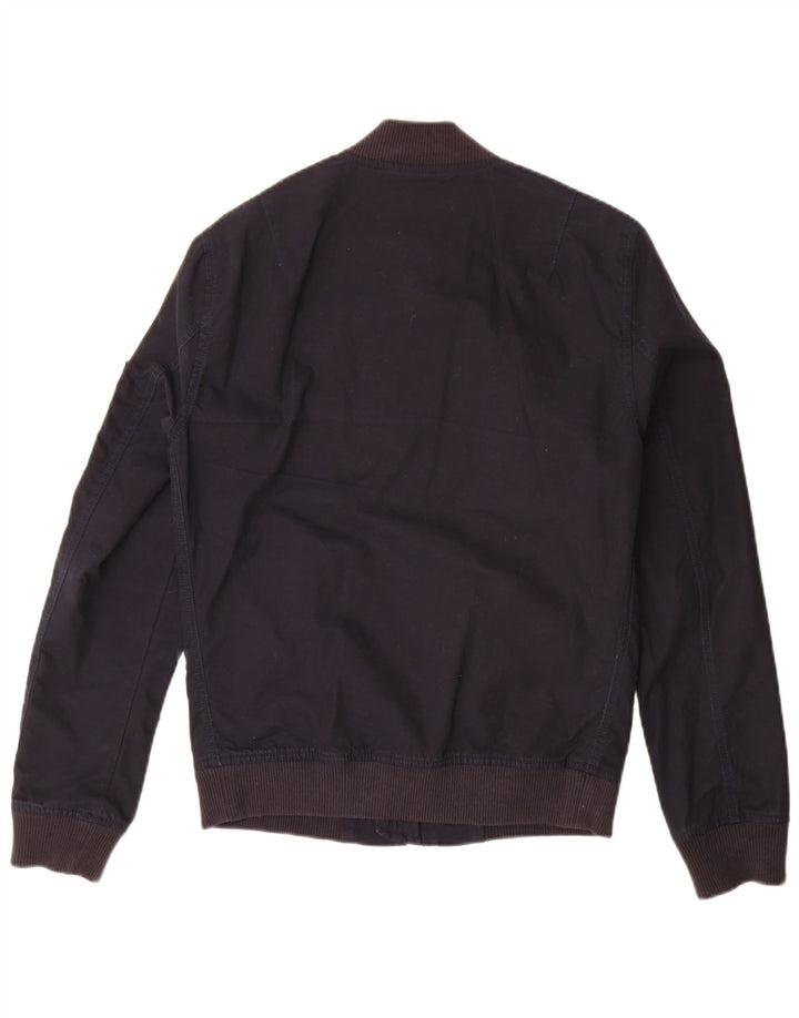 Superdry Bomber Jacket UK 36 Small Navy Blue