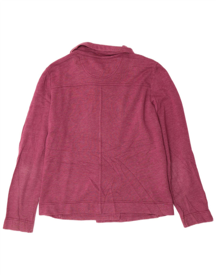 EDDIE BAUER Oversized træningsdragt topjakke til kvinder UK 18 XL Pink Bomuld