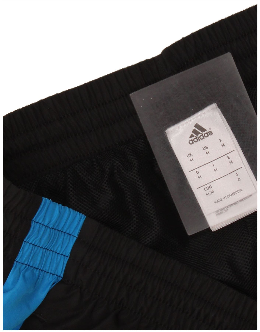 Adidas Mens Sport Shorts Medium Black Colourblock Polyester
