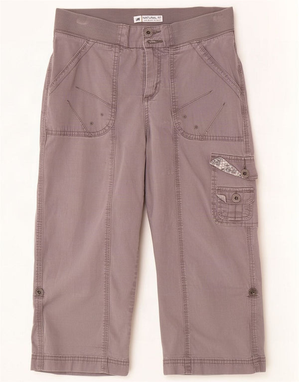 Lee Dame Cargo Capri Bukser US 8 Medium W30 L20 Grå Bomuld