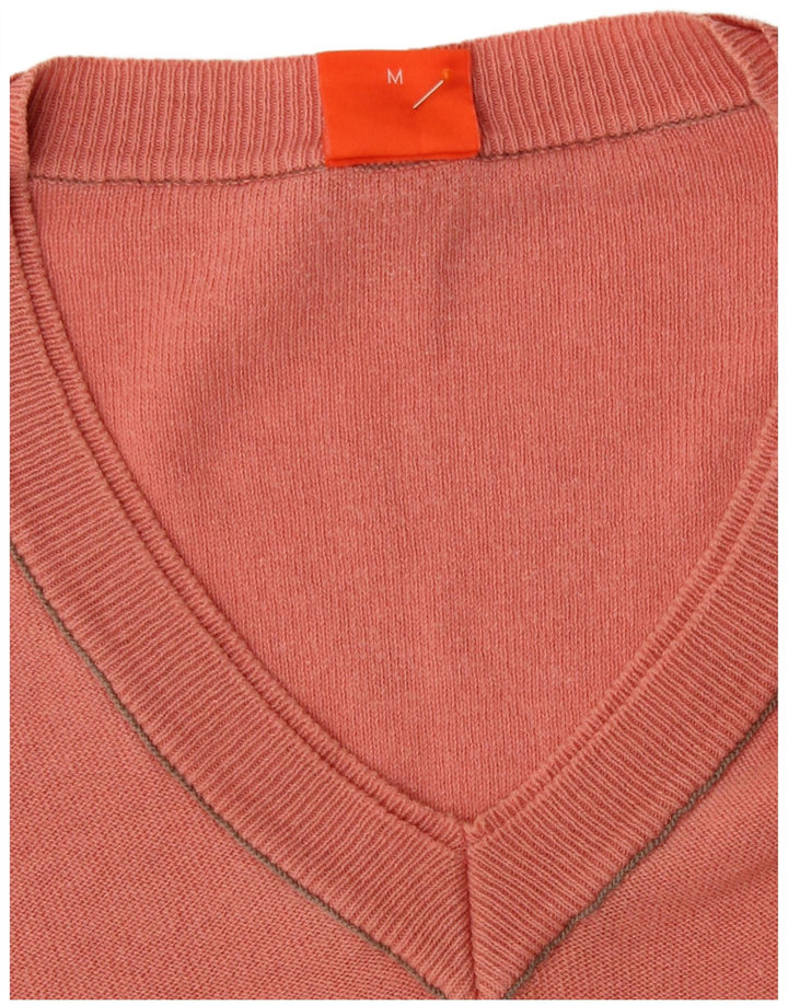 Hugo Boss Herre V-hals sweater Medium Pink