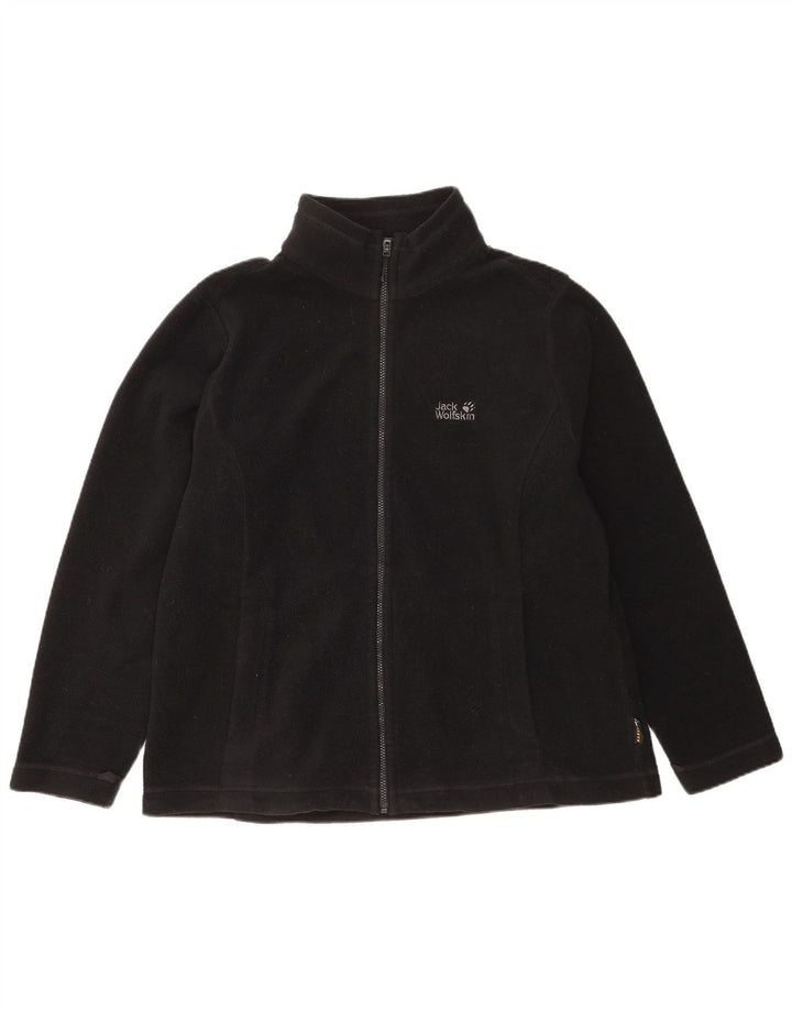 Jack Wolfskin Herre Liner Fleecejakke UK 40 Stor Sort Polyester
