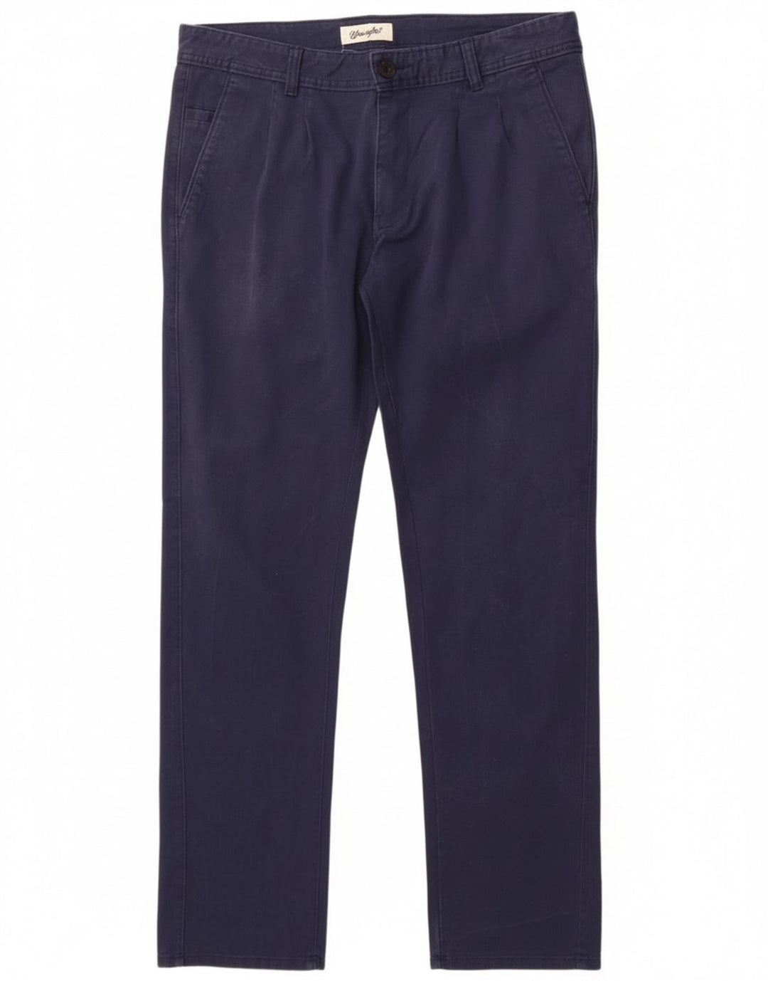Wrangler Herre Slim Chino Bukser W34 L30 Navy Blue