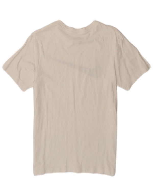 Nike grafisk T-shirt top til mænd, lille hvid