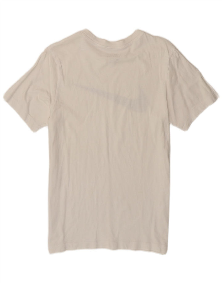 Nike grafisk T-shirt top til mænd, lille hvid