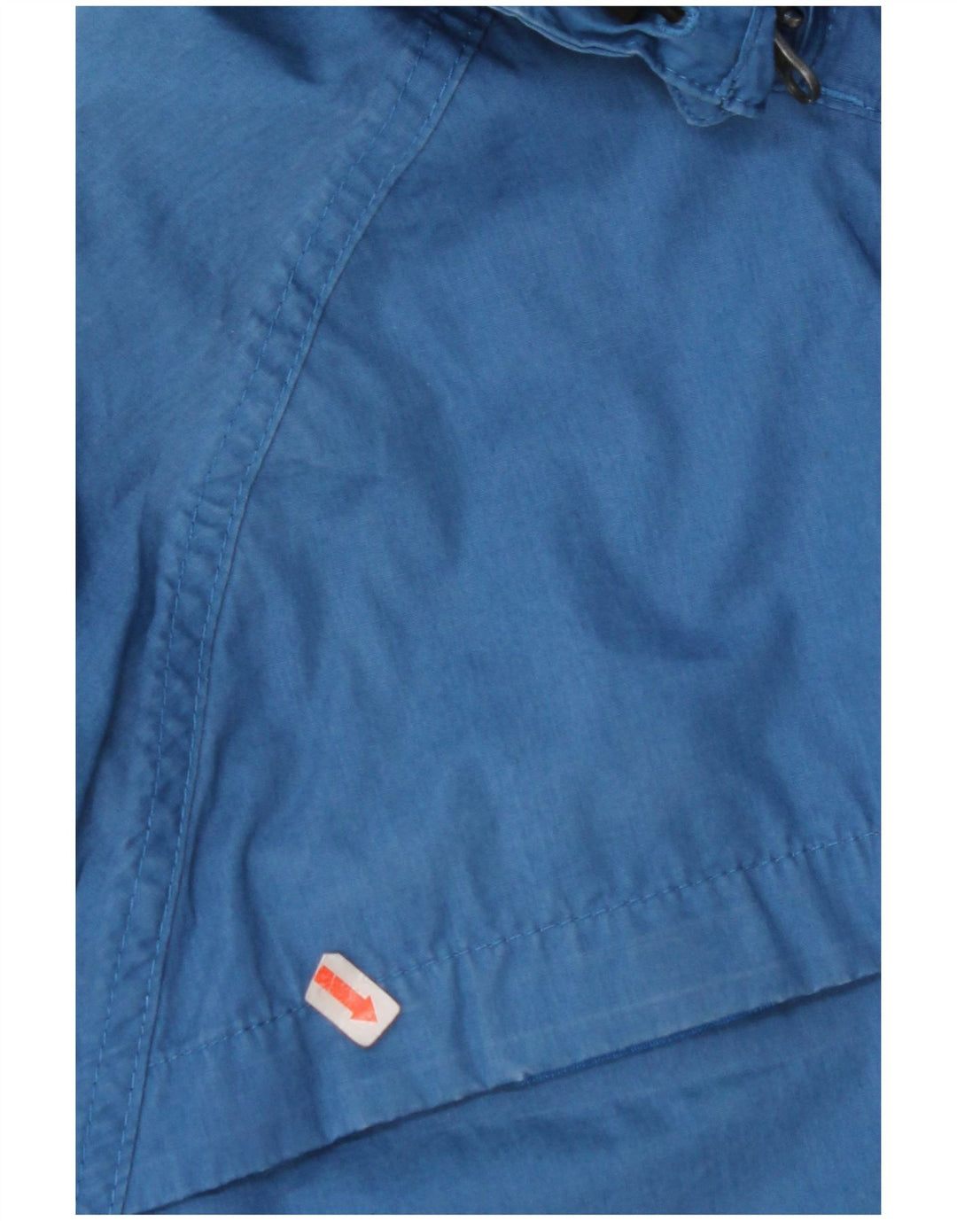 TIMBERLAND Vindjakke med hætte til mænd UK 36 Lille blå polyester