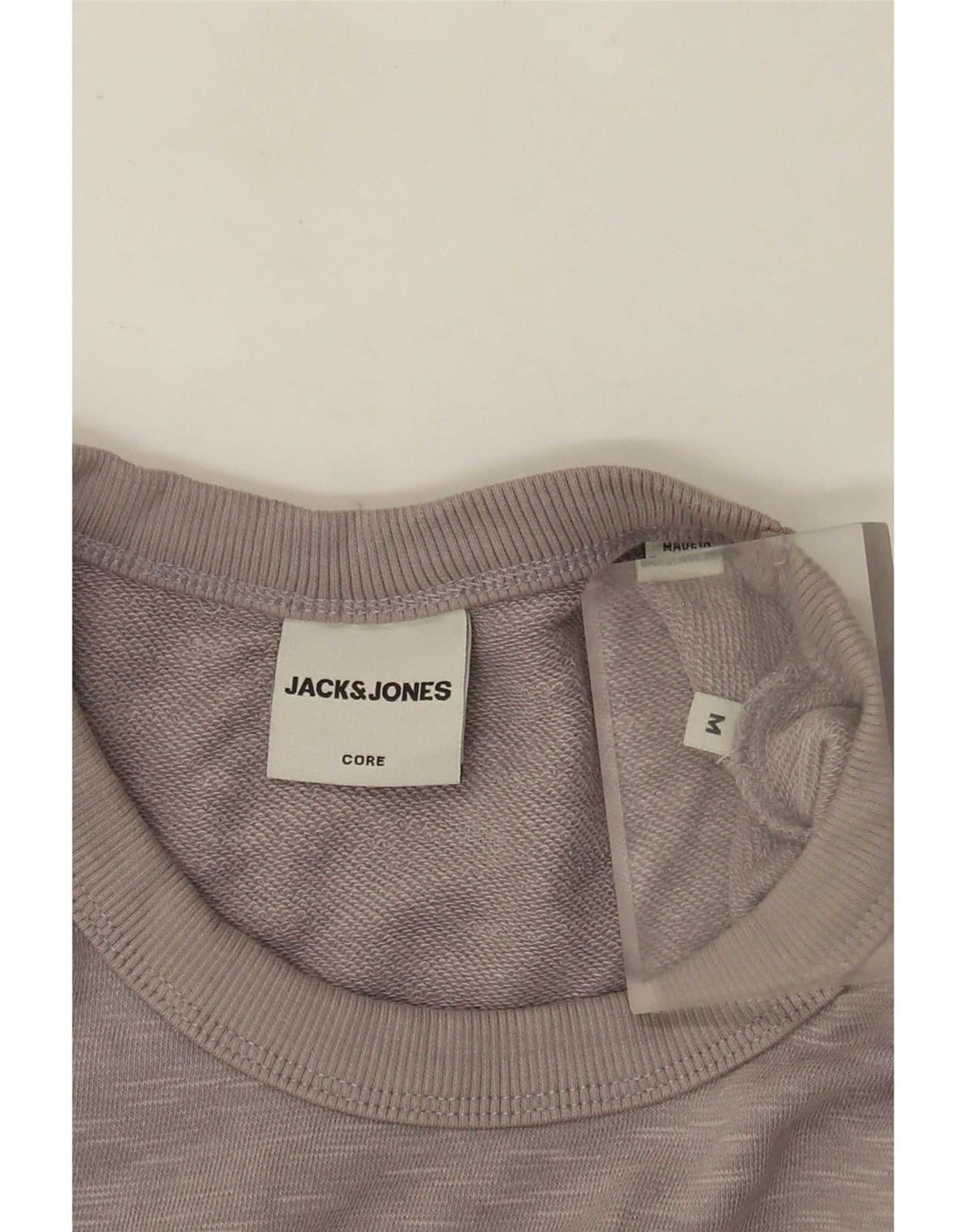 Jack & Jones Herre grafisk sweatshirt Jumper Medium Grey Flecked
