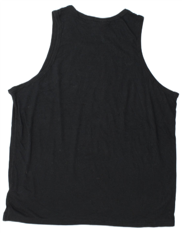 NIKE Herre grafisk vest Top XL Sort polyester