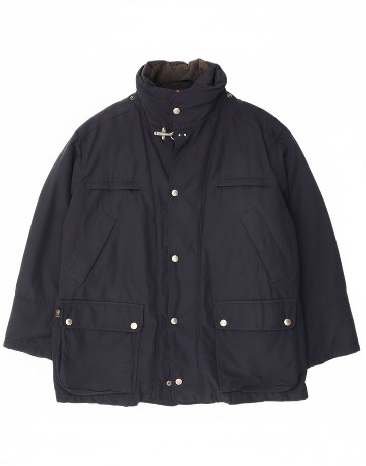 Fay Herre Ema Utility Jacket UK 40 Large Navy Blue