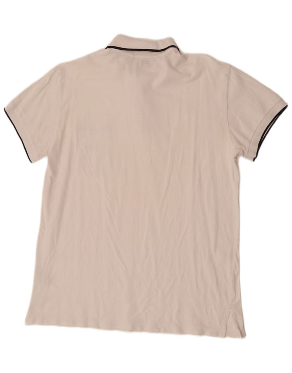 Armani Junior drenge poloshirt 15-16 år XL Hvid bomuld