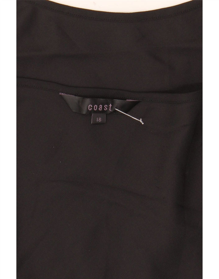 Coast Womens Slip Dress UK 18 XL Sort